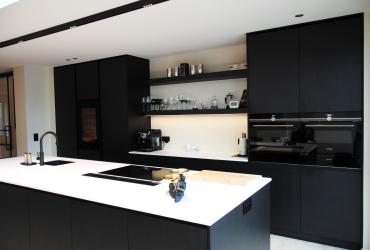 zwarte keuken